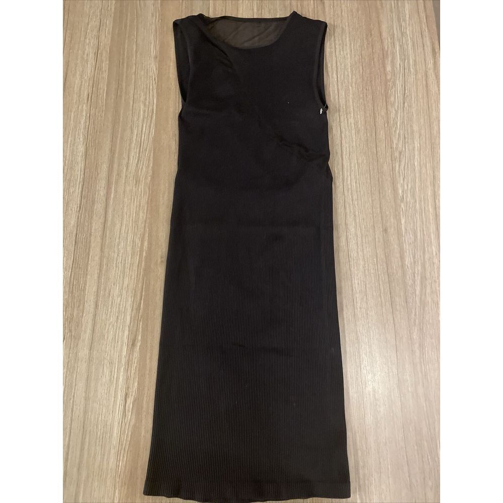 Free People Intimately Dress Size M/L‎ Black Fitted Stretch NWOT